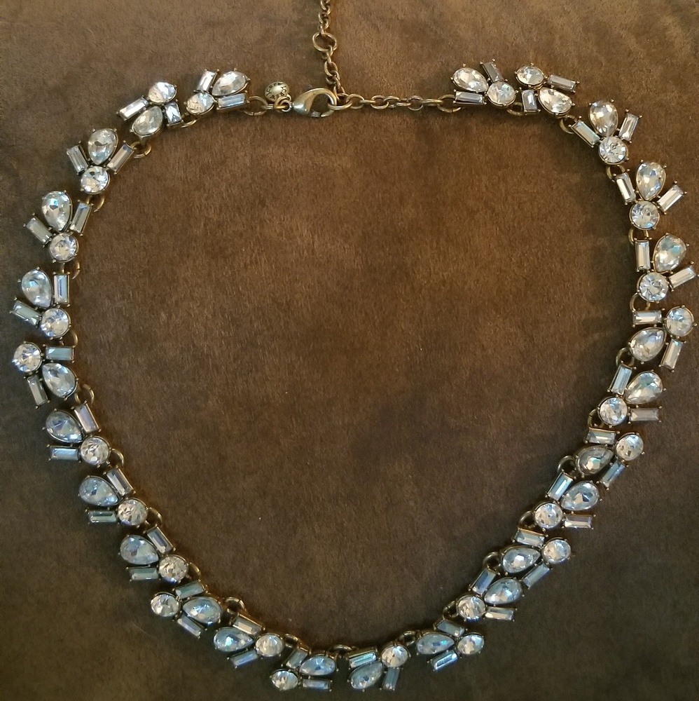 J. Crew rhinestone necklace